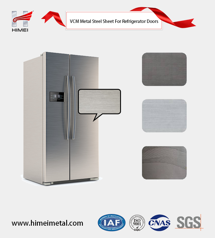 Color  vcm metal steel sheet for refrigerator doors.png